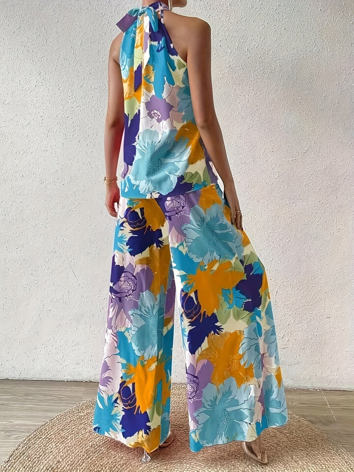 Women's Floral Two-Piece Set